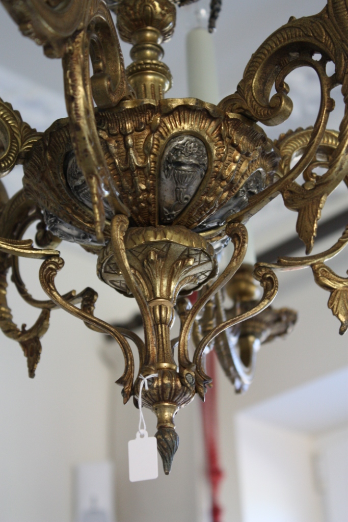 antike Deckenlampe um 1930 - Antik-Lampen - Verkauf und Restauration